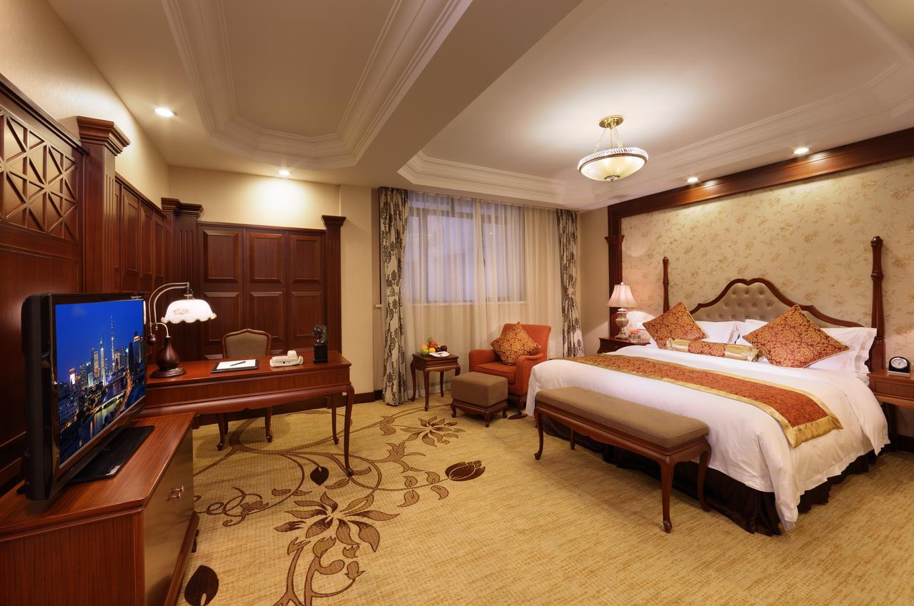 Jin Jiang Pacific Hotel Shanghái Exterior foto
